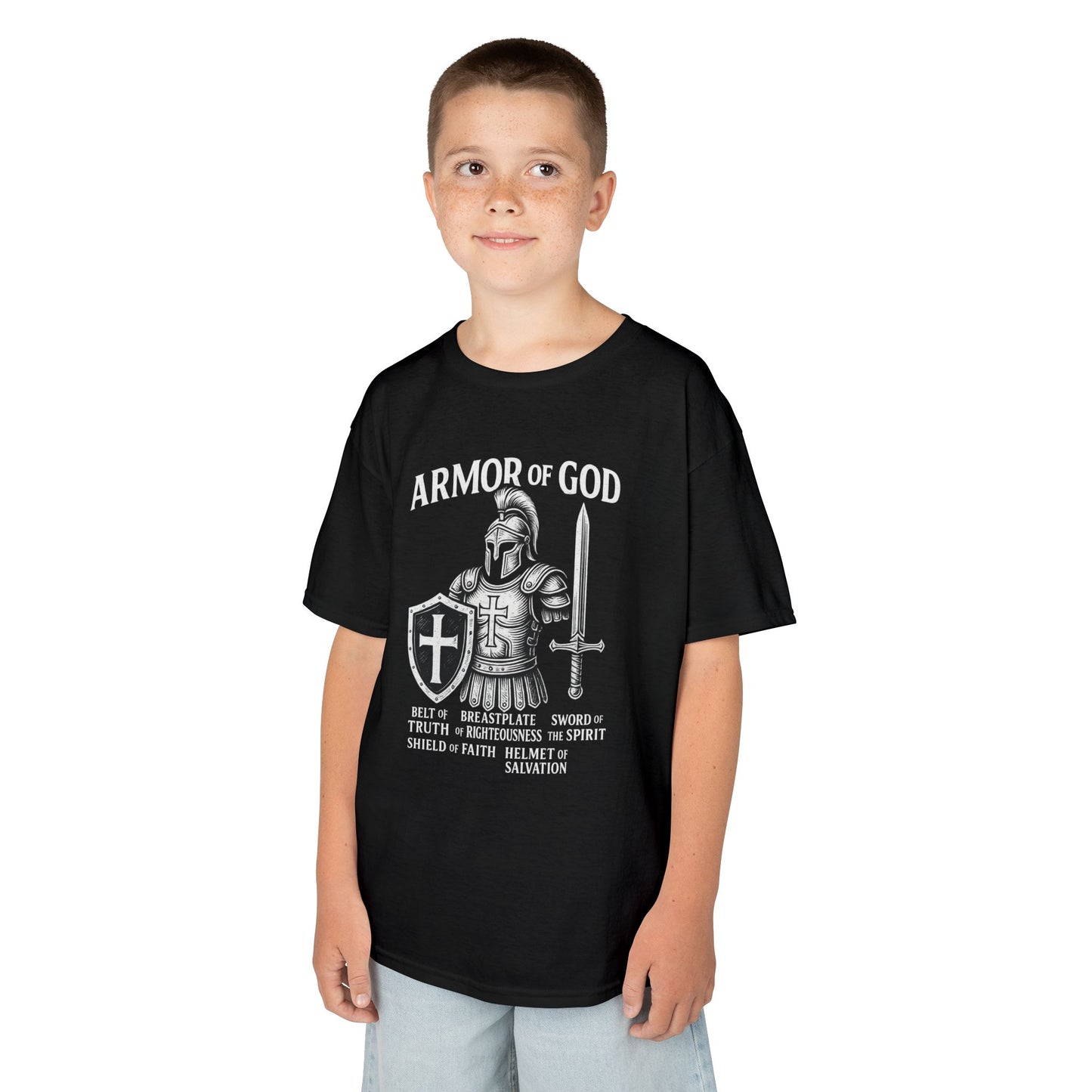 Kids Armor of God Unisex Tee