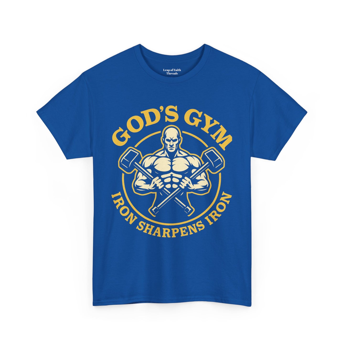 God's Gym - Iron Sharpens Iron Unisex Tee