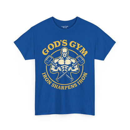 God's Gym - Iron Sharpens Iron Unisex Tee