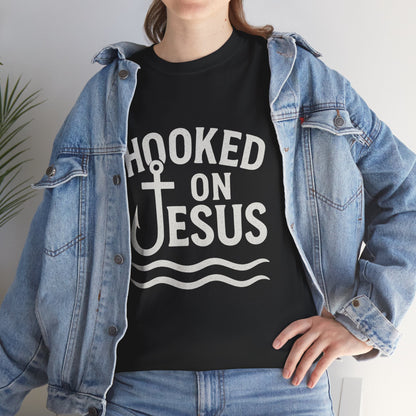 Hooked on Jesus Unisex Tee