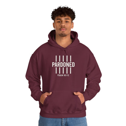 Pardoned Unisex Hoodie Psalm 100:12