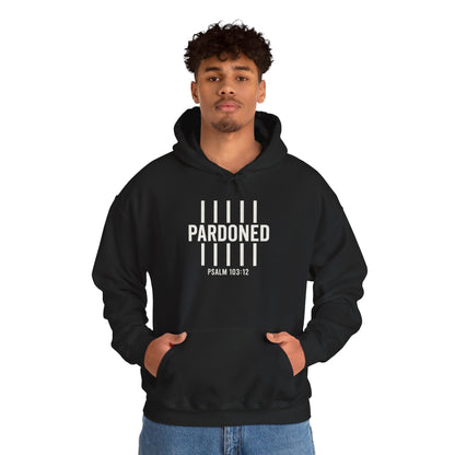 Pardoned Unisex Hoodie Psalm 100:12