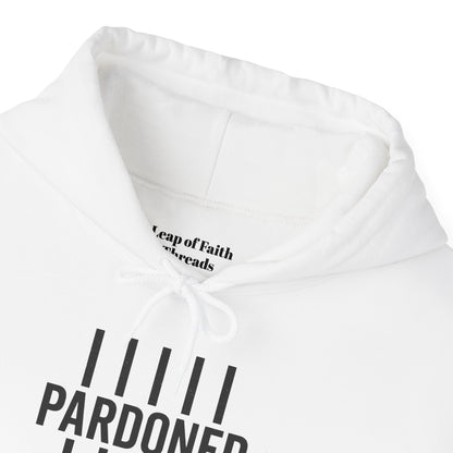 Pardoned Unisex Hoodie Psalm 100:12