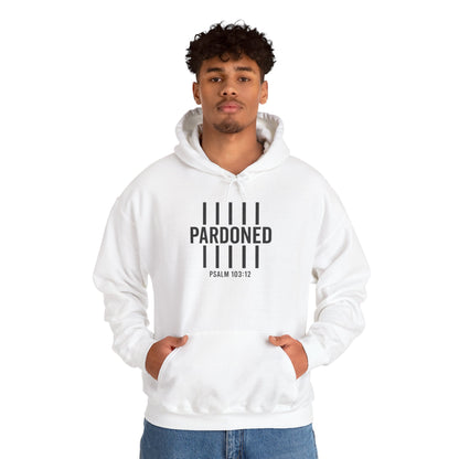 Pardoned Unisex Hoodie Psalm 100:12