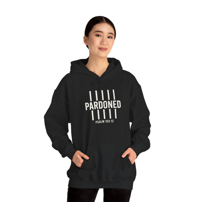 Pardoned Unisex Hoodie Psalm 100:12