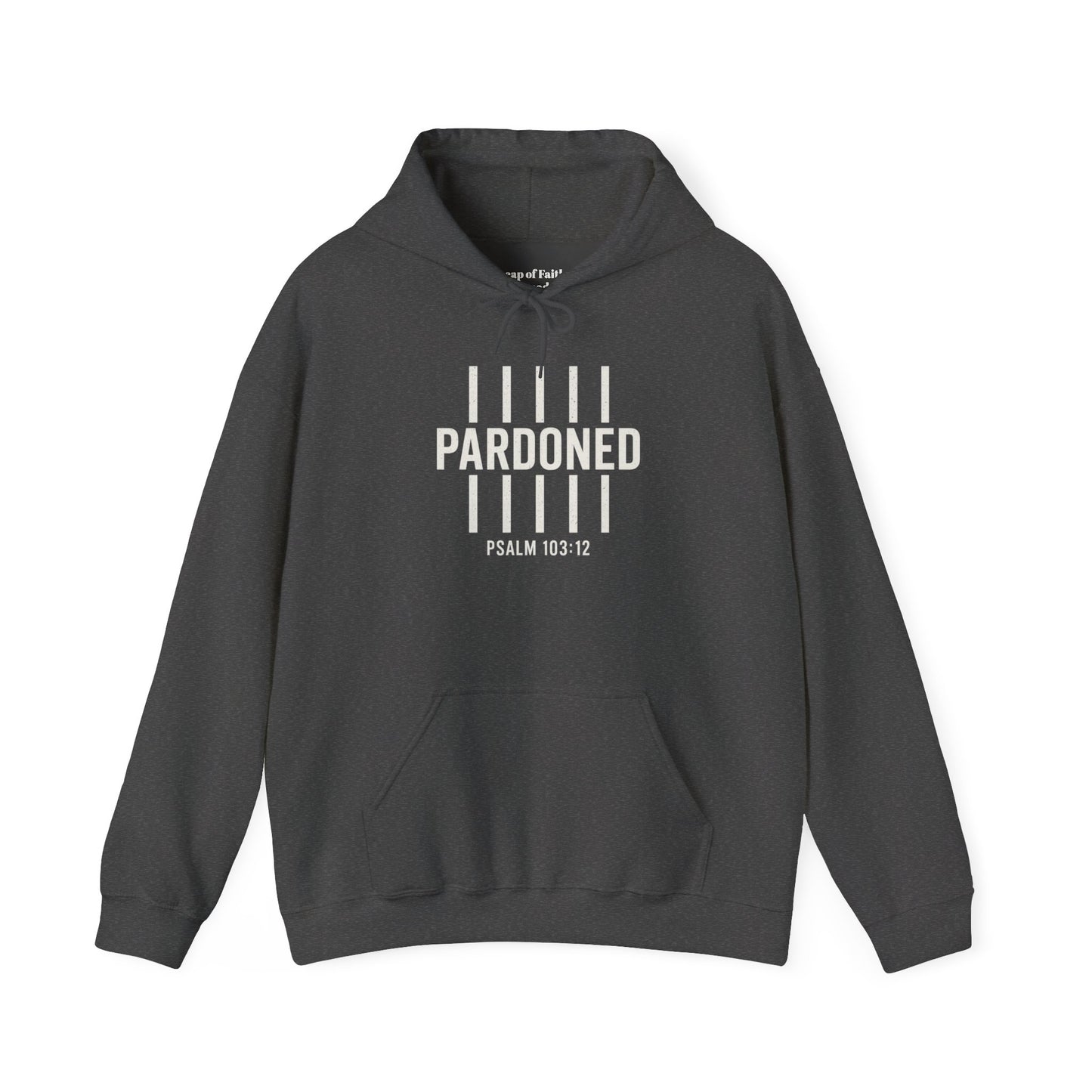 Pardoned Unisex Hoodie Psalm 100:12