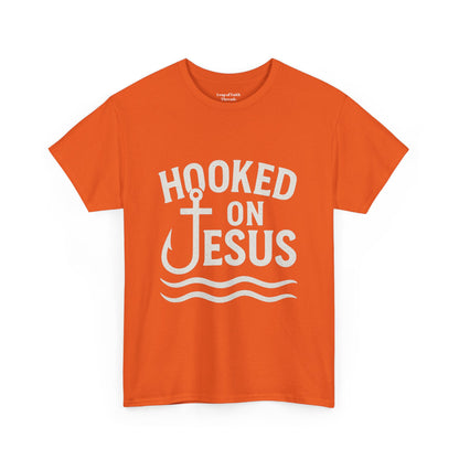 Hooked on Jesus Unisex Tee