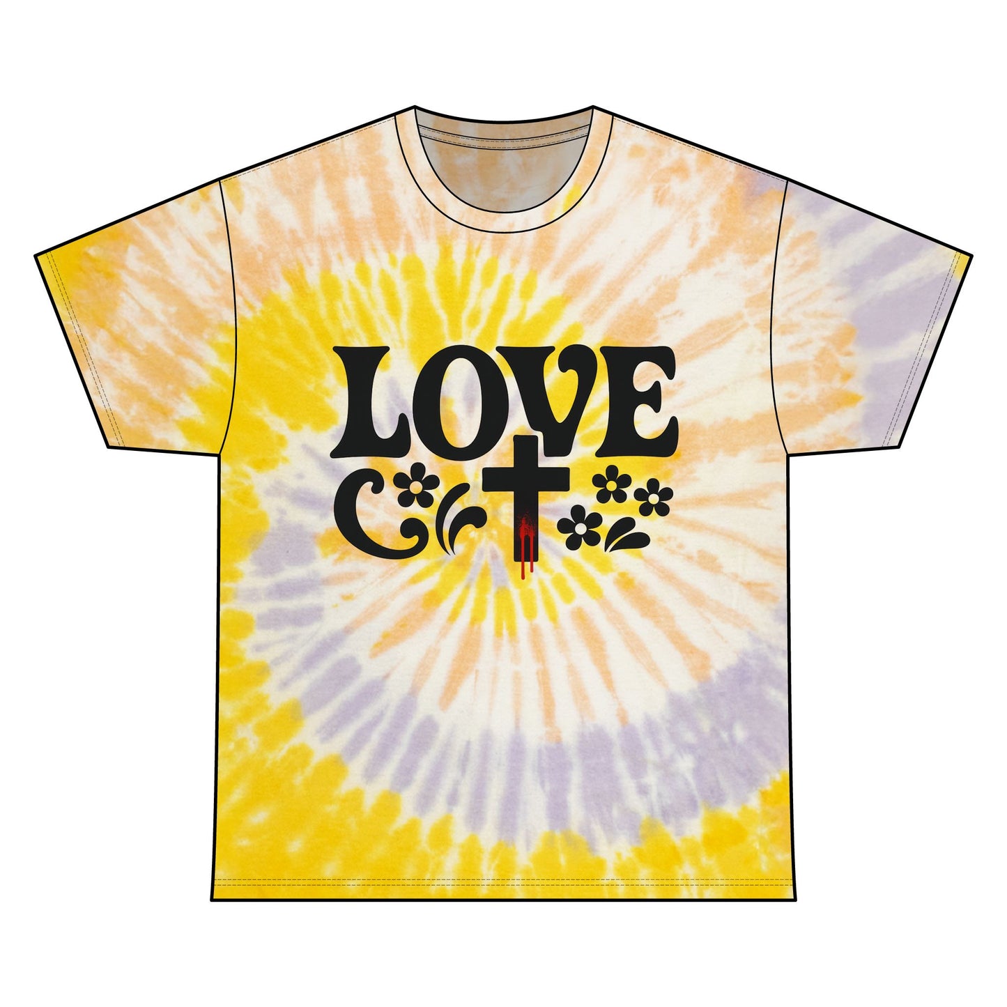 Love Tie Dye Unisex Tee